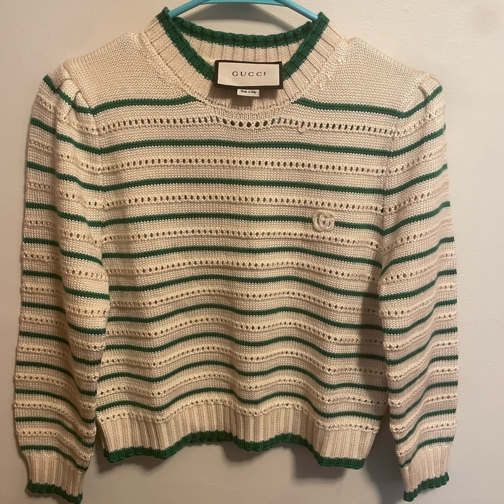 Gucci Crop Sweater - Size M